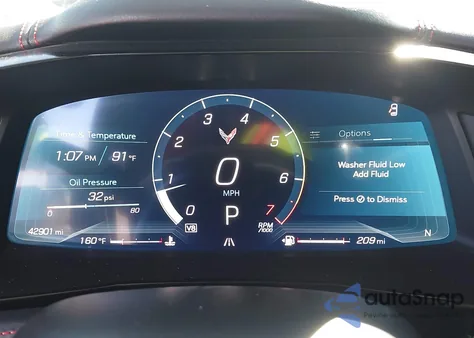 2023 Chevrolet Corvette Stingray Rwd 1Lt из США, поврежденный, VIN 1G1YA2D4XP5125067